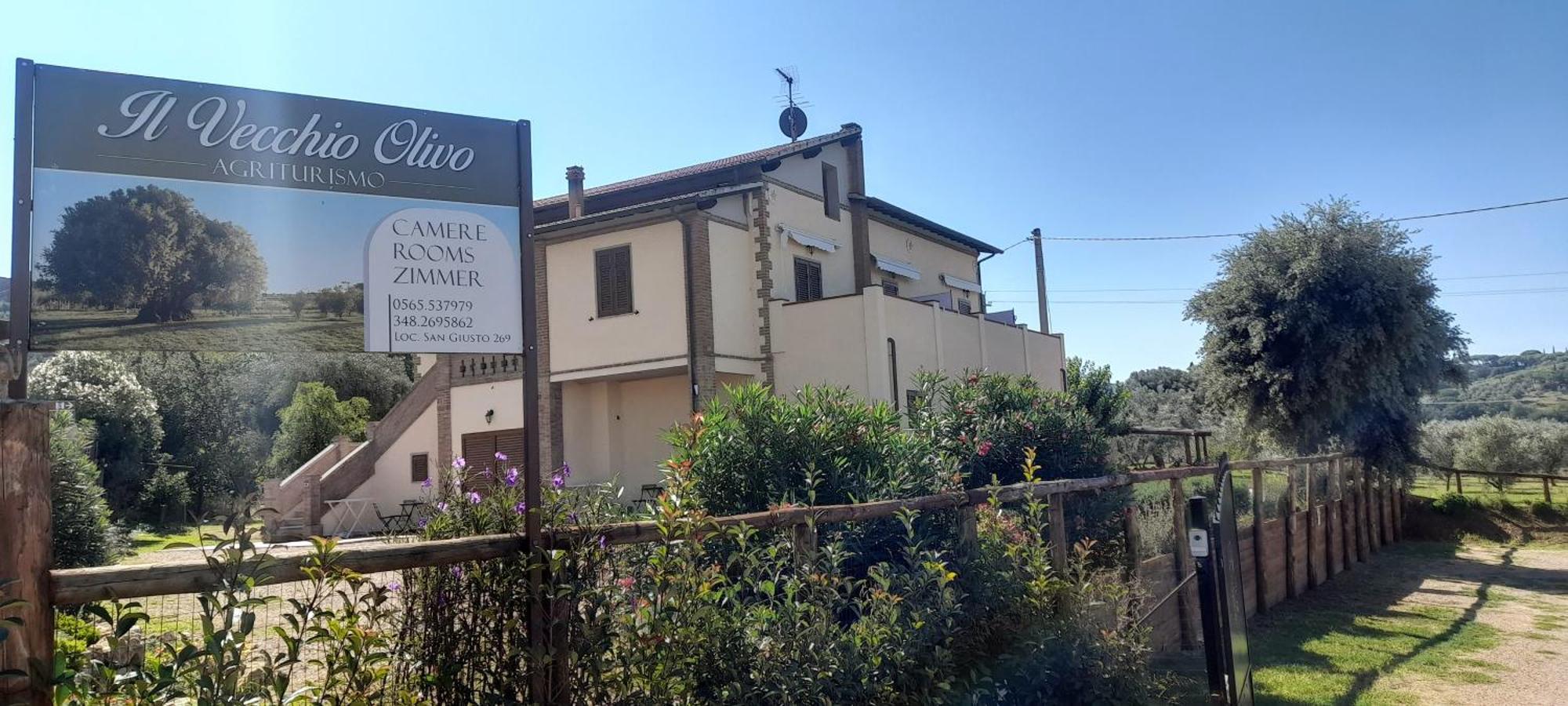 Agriturismo Il Vecchio Olivo Кастаньето-Кардуччи Экстерьер фото
